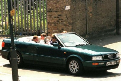 Princess Diana 1994 Audi Quattro convertible